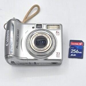 Vintage Canon PowerShot A560 Digital‎ Camera